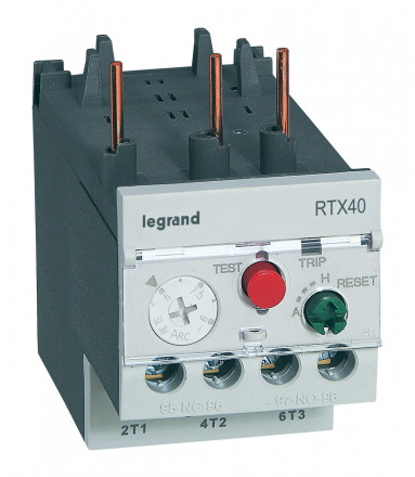 LEGRAND 416665 Тепловое реле защиты от перегрузки RTX3 40, 1-1.6A