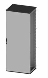 DKC / ДКС R5CQE14124 (Заказная) Сборный шкаф CQE, с дверью и задней панелью, 1400 x 1200 x 400 мм