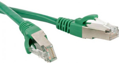 Hyperline PC-LPM-SFTP-RJ45-RJ45-C6-0.5M-LSZH-GN Патч-корд S/FTP, экранированный, Cat.6 (100% Fluke Component Tested), LSZH, 0.5 м, зеленый