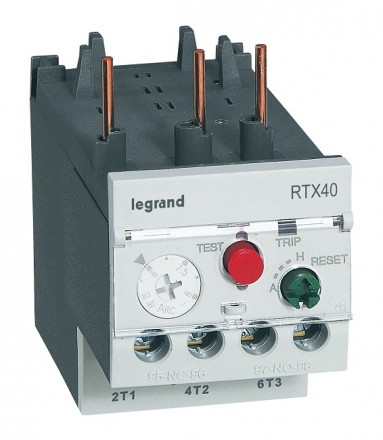 LEGRAND 416666 Тепловое реле защиты от перегрузки RTX3 40, 1.6-2.5A