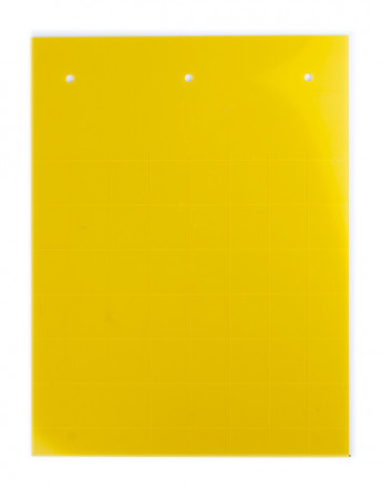 DKC / ДКС TAS2715Y (Заказная) Табличка полужесткая. Установка в держатель. ПВХ-0,5. Желтая