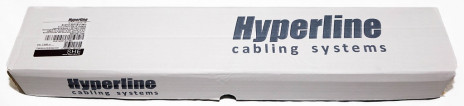 Hyperline SHE19-6SH-B-2.5EU Блок розеток для 19" шкафов, горизонтальный, 6 розеток Schuko, автоматический выключатель, кабель питания 2.5м (3х1.5мм2) с вилкой Schuko 16A, 250В, 482.6x44.4x44.4мм (ШхГхВ), корпус алюминий, черный - фото 2