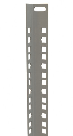 Hyperline CPR19-15U-RAL7035 19'' монтажный профиль высотой 15U, для шкафов TWB / TWL, цвет серый (2 шт. в комплекте) - фото 2