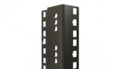 Hyperline CTR19-18U-RAL9005 19'' монтажный профиль высотой 18U, для шкафов TTR, TTB, цвет черный RAL9005 (2 шт. в комплекте) - фото 3