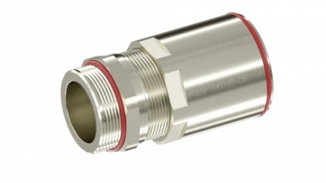 DKC / ДКС 6018ANR25CKM3SB (Заказная) Кабельный ввод взрывозащищенный ANR, M25х1,5, для небронированного кабеля в гладкой стальной трубе ф10,5-18мм, никелированная латунь, IP66/68