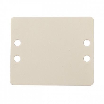 DKC / ДКС 2104294 Маркировочная табличка для хомутов 59,9х49,9мм, тип D, диам.отверстия 4,9мм, полиамид 6.6, цвет - белый - фото 2