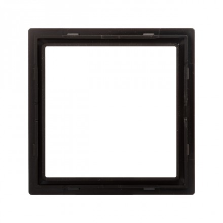 DKC / ДКС 4402852D (Заказная) Декоративная вставка для металлических рамок, черная, 2 модуля, Avanti - фото 3