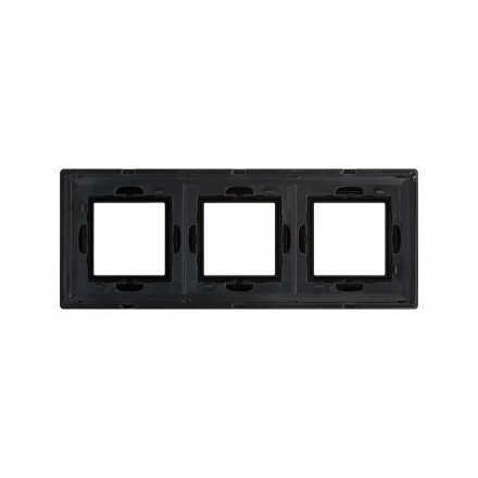 DKC / ДКС 4402856 Рамка из металла, черная, 6 модулей, Avanti - фото 3