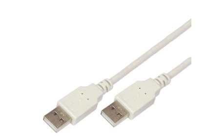 REXANT 18-1146 Кабель USB (шт. USB A - шт. USB A) 3 метра, серый