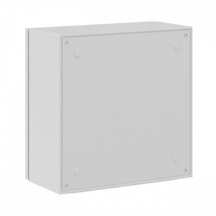 DKC / ДКС R5STX0442 Навесной шкаф серии ST,с прозрачной дверью, 400х400х200мм (ВхШхГ), с монтажной панелью, IP66, использование вне помещений, цвет серый RAL 7035 - фото 3