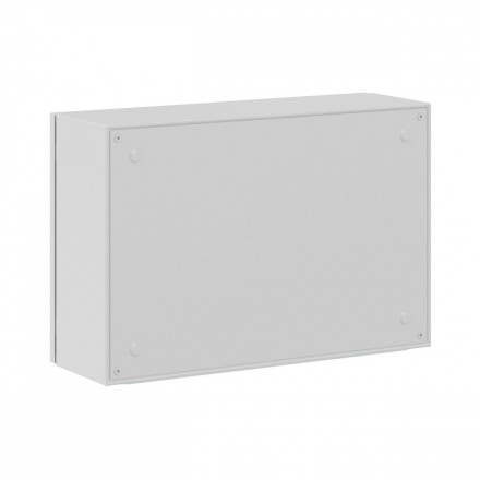 DKC / ДКС R5STX0462 Навесной шкаф серии ST,с прозрачной дверью, 400х600х200мм (ВхШхГ), с монтажной панелью, IP66, использование вне помещений, цвет серый RAL 7035 - фото 3