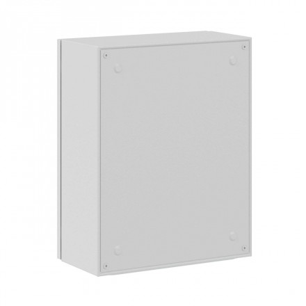 DKC / ДКС R5STX0542 Навесной шкаф серии ST,с прозрачной дверью, 500х400х200мм (ВхШхГ), с монтажной панелью, IP66, использование вне помещений, цвет серый RAL 7035 - фото 3