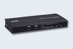 ATEN/VANCRYST VC881-AT-G Конвертер, HDMI/DVI+AUDIO=>HDMI+AUDIO, HDMI+DVI-D+RCA>HDMI+TOSLINK(Optical)+RCA(Coaxial)+2xRCA(Stereo), Female, Б.П., 5.3V