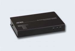 ATEN KE9900ST-AX-G Удлинитель-передатчик, KVM, USB, DP+RS232, 100, м., точка-точка/неогранич., в, пределах, LAN, GbE, (TCP/IP;IGMP), макс.разр.1920x1200, 60Hz, DP+USB, B+DB9+3-контактн., клемма, DC, 5V, (Virtual, Media)