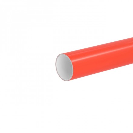 DKC / ДКС 211010100SN64 (Заказная) Труба гладкостенная двухслойная полимерная д. 110мм толщ. 10,0 мм, SN64 бухта 100м, цвет красный