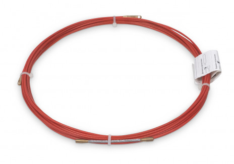 Cabeus Pull-S-3,5-10m Устройство для протяжки кабеля мини УЗК в бухте, 10м (стальной пруток в полиэтиленовой оболочке, диаметр 3,5 мм)