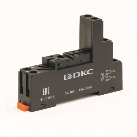DKC / ДКС IR-B2-SC  Базовый пассивный элемент для установки одиночных реле, до 230 В АС \\ DC