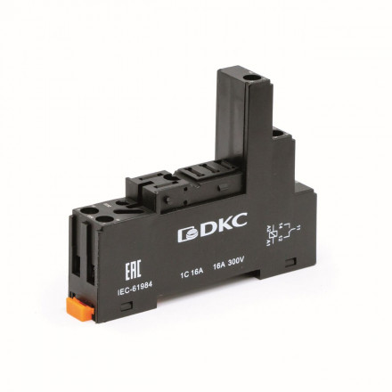 DKC / ДКС IR-B1-SC  Базовый пассивный элемент для установки одиночных реле, до 230 В АС \\ DC