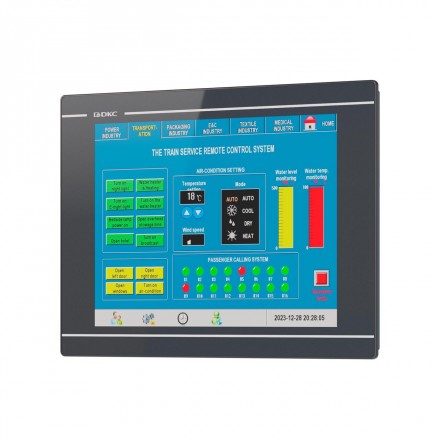 DKC / ДКС H1000-T150E  Промышленная операторская панель, диагональ15", 64K цветов дисплей TFT, разрешение 1024*768 px, порты: 2 COM, 1 Micro USB, 1 USB, 1 Ethernet
