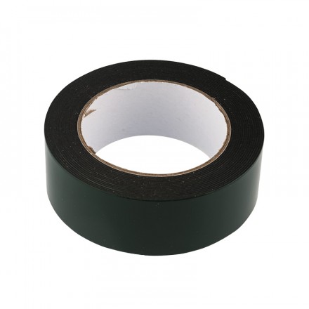 REXANT 09-6140 Двухсторонний скотч, черная, вспененная ЭВА основа, 40 мм, ролик 5 м