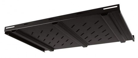 Hyperline TSHH-1200-RAL9004 Полка глубиной 950 мм для шкафов с глубиной от 1200 мм (до 100 кг), цвет черный (RAL 9004) - фото 2