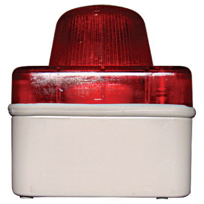 DKC / ДКС 59601 Сигнальная световая арматура, 79.5х63.5х95мм (ВхШхГ), АВС-пластик, IP54, цвет красный