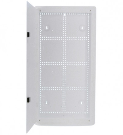 Hyperline HC-BX2-28-A-W-WH Шкаф настенный с передними петлями, для скрытого монтажа, 28"(711.2) x 365.1 х 100.6 мм (ВхШхГ), белый