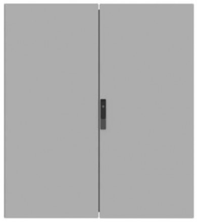 DKC / ДКС R5CPE16101 Дверь сплошная, 1600x1000мм (ВхШ), двустворчатая, для шкафов серий DAE/CQE, IP65, цвет серый RAL 7035