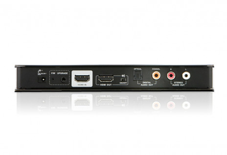 ATEN/VANCRYST VC880-AT-G (VC880-A7-G) Конвертер, HDMI=>HDMI+AUDIO, HDMI>HDMI+TOSLINK(Optical)+RCA(Coaxial)+2xRCA(Stereo), Female, Б.П. 5.3V - фото 3