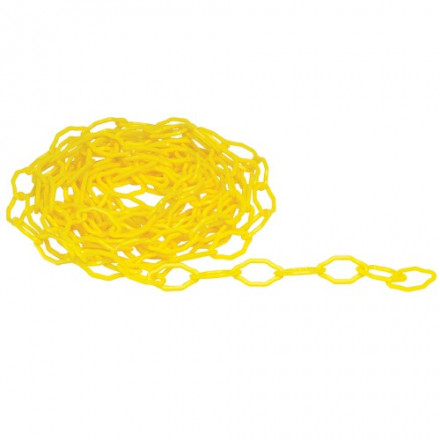 BRADY gws77207 запрещающая цепь, желтая, с пластиковым соединителем 6 м.