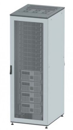 DKC / ДКС R5IT4281PF (Заказная) Напольный шкаф 42U 2000х800х1000мм (ВхШхГ), две перфорированые двери, крыша укомплектована вводом и заглушками, серый