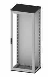 DKC / ДКС R5CQE20104X (Заказная) Сборный шкаф CQE, застеклённая дверь и задняя панель, 2000x1000x400мм