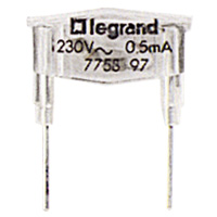 LEGRAND 775897 Лампа 220 В~ - 0,5 мA для подсветки механизмов, зеленая, Galea Life