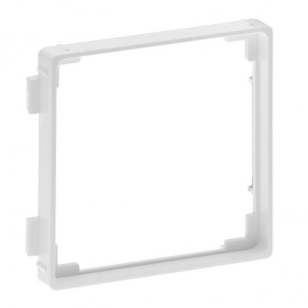 LEGRAND 752143 Адаптер для механизмов 50х50мм в соответствии с DIN49075, с лицевой панелью 50х50 мм, белый, Valena Life