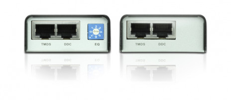 ATEN/VANCRYST VE800A-AT-G Удлинитель, HDMI, 60 метр., 2xUTP Cat5e, HDMI+2xRJ45, F, без шнуров, 2xБ.П. 220> 5V, (по витой паре;до 1920x1200 60Hz;HDTV 480p/720p/1080i/1080p;HDMI 3D/Deep Color;подд. Dolby True HD/DTS HD Master Audio;HDCP) - фото 2