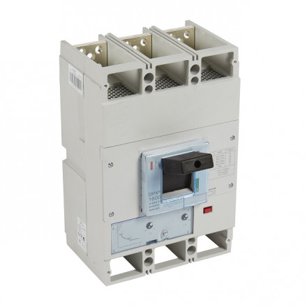 LEGRAND 422251 Автоматический выключатель с термомагнитным расцепителем, серия DPX3 1600, 630A, 36kA, 3-полюсный