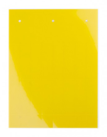 DKC / ДКС TAS4915AY (Заказная) Табличка полужесткая. Клейкое основание. ПВХ-0,5. Желтая