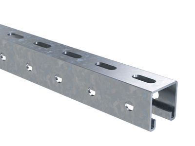 DKC / ДКС BPV4120 С-образный профиль 41х41, L2000, толщ.2,0 мм, сталь (цена за метр)