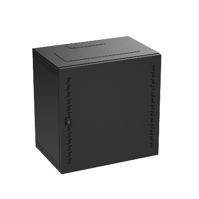 DKC / ДКС R5STI2040MTB (Заказная) Шкаф телекоммуникационный навесной, 20 U (1000х600х400) дверь метал, цвет черный RAL9005