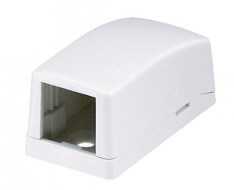 PANDUIT CBX1AW-A Коробка поверхностного монтажа для одного модуля Mini-Com®, 22,86x25,65x47,75 мм (белая)
