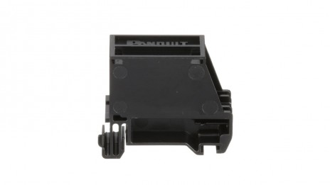 PANDUIT CADIN1BL Адаптер для 1 модуля Mini-Com® на DIN-рейку 35 мм, с маркировочной табличкой, 48.1 мм х 19.0 мм х 40.7 мм (ВхШхГ), цвет черный