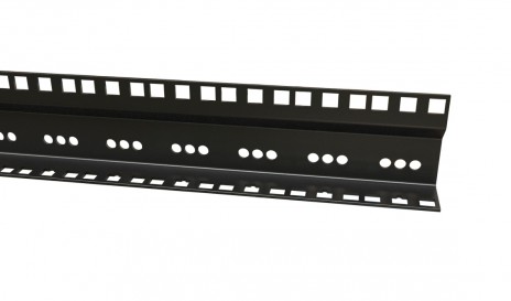 Hyperline CTR19-18U-RAL9005 19'' монтажный профиль высотой 18U, для шкафов TTR, TTB, цвет черный RAL9005 (2 шт. в комплекте) - фото 2