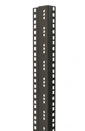 Hyperline CTR19-18U-RAL9005 19'' монтажный профиль высотой 18U, для шкафов TTR, TTB, цвет черный RAL9005 (2 шт. в комплекте) - фото 4