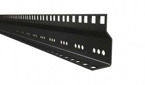 Hyperline CTRM19-27U-RAL9005 19'' монтажный профиль высотой 27U с маркировкой юнитов, для шкафов TTR, TTB, цвет черный RAL9005 (2 шт. в комплекте) - фото 3