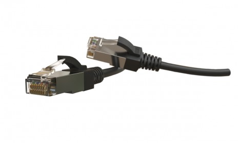 Hyperline PC-LPT-SFTP-RJ45-RJ45-C6-1M-LSZH-BK Патч-корд S/FTP, экранированный, категория 6 (100% Fluke Component Tested), 28AWG, LSZH, 1 м, черный