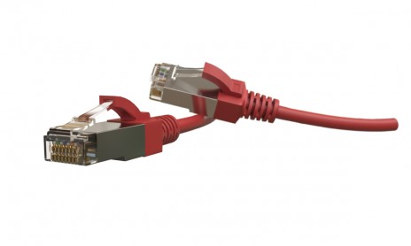 Hyperline PC-LPT-SFTP-RJ45-RJ45-C6-2M-LSZH-RD Патч-корд S/FTP, экранированный, категория 6 (100% Fluke Component Tested), 28AWG, LSZH, 2 м, красный