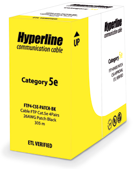 Hyperline FUTP4-C5E-P26-IN-LSZH-PK-100 (100 м) Кабель витая пара, экранированный F/UTP, общий экран фольга, категория 5e, 4 пары 26 AWG, 4х2х0,48 мм, многопроволочные жилы, LSZH, нг(А)-HF, внутренний -40°C – +75°C, розовый - фото 2
