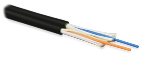 Hyperline FO-D3-IN-504-2-LSZH-BK Кабель волоконно-оптический 50/125 (OM4) многомодовый, 2 волокна, duplex, zip-cord, плотное буферное покрытие (tight buffer) 3.0 мм, для внутренней прокладки, LSZH, нг(А)-HF, –40°C – +70°C, черный
