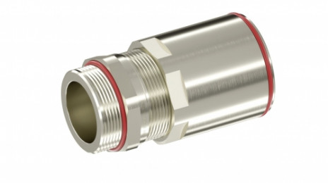 DKC / ДКС 6018ANR25CKM3SB (Заказная) Кабельный ввод взрывозащищенный ANR, M25х1,5, для небронированного кабеля в гладкой стальной трубе ф10,5-18мм, никелированная латунь, IP66/68