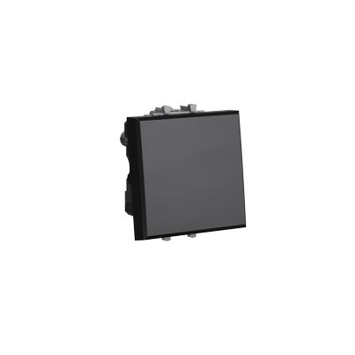 DKC / ДКС 4402102 Выключатель "Черный квадрат", 16A, 2 мод., Avanti
